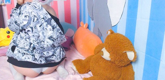 Model - waifumochi_chan COSPLAY squirt