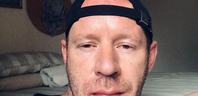 Model - Adam Whitely smoking