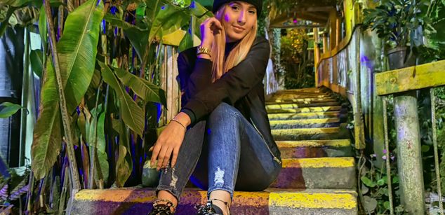 Model - Bianca Brunni squirt