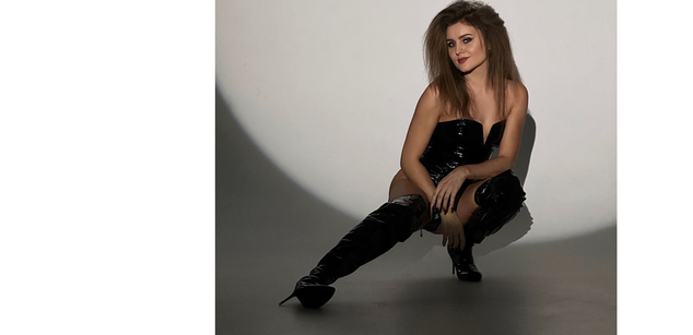 Model - ShineIce leather