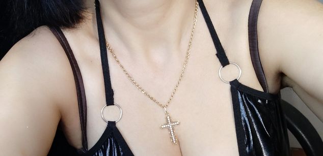 Model - JaneLaLucky striptease