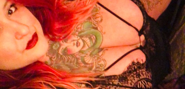 Model - Monica Rae redhair