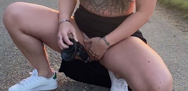 Model - BelleCumsHARD tattoo