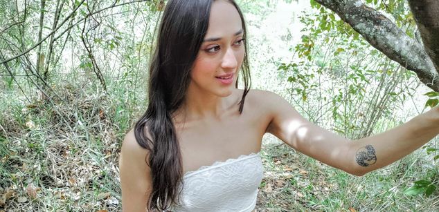 Model - Sylvie Gomez bigass